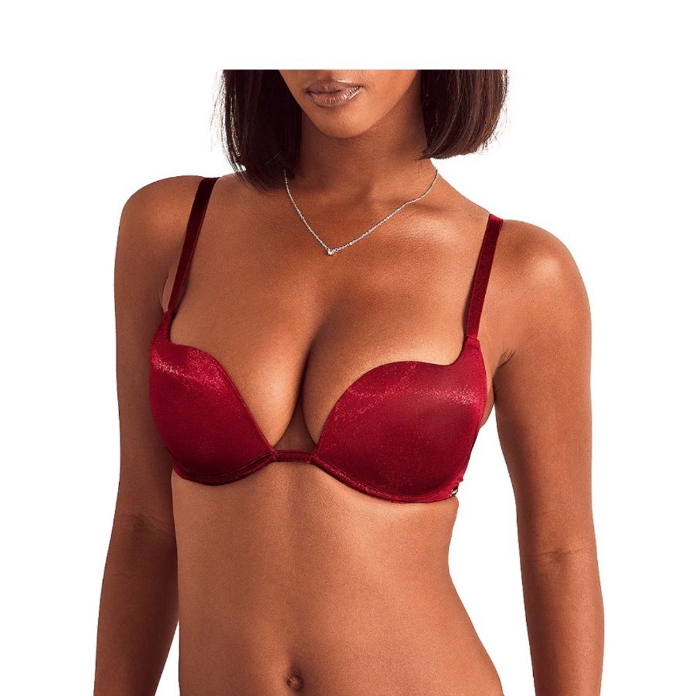 Red Women's Bra